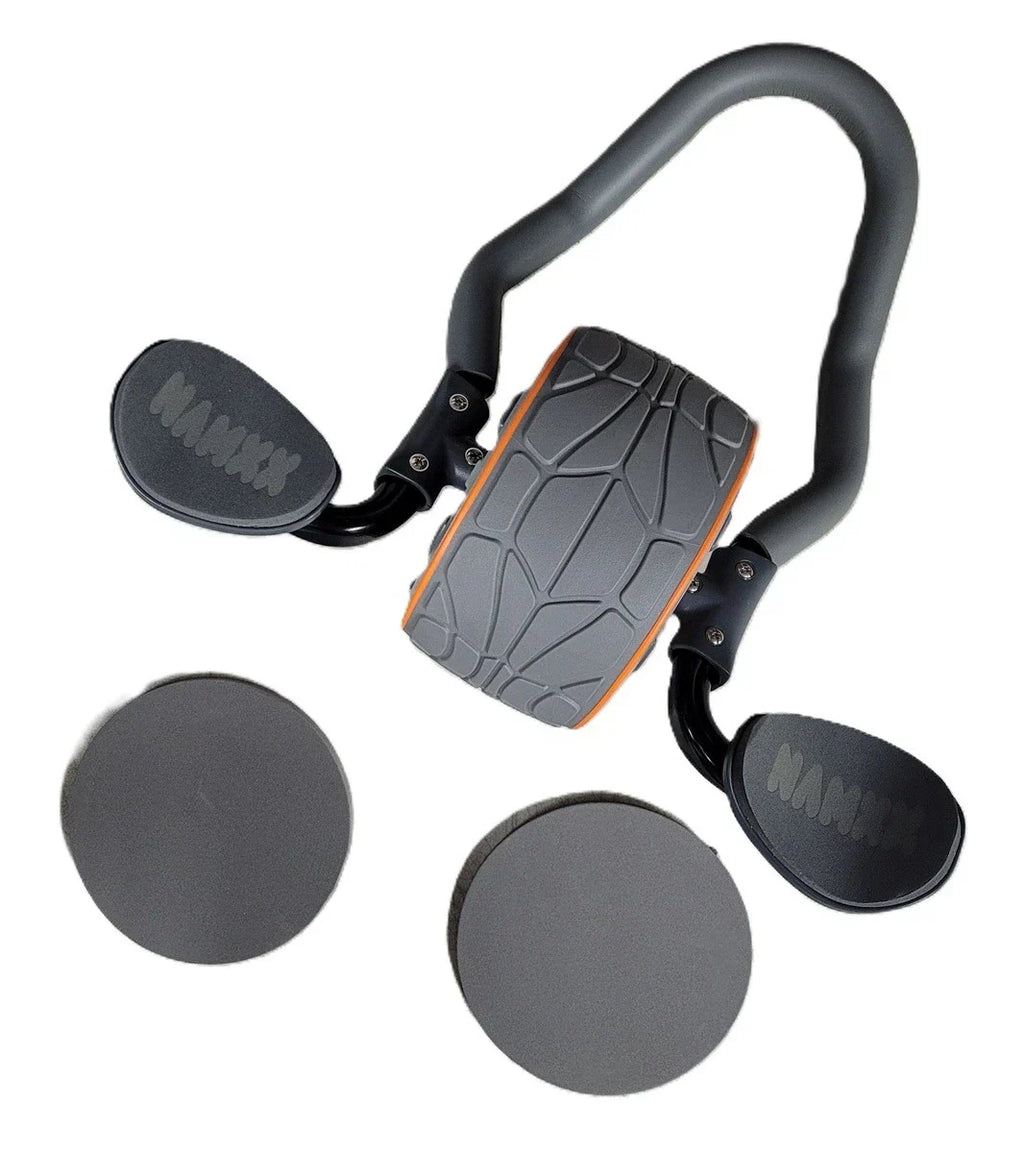 Namxx 4D Ab Roller Wheel with Knee and Elbow Pad Support for Home Fitness