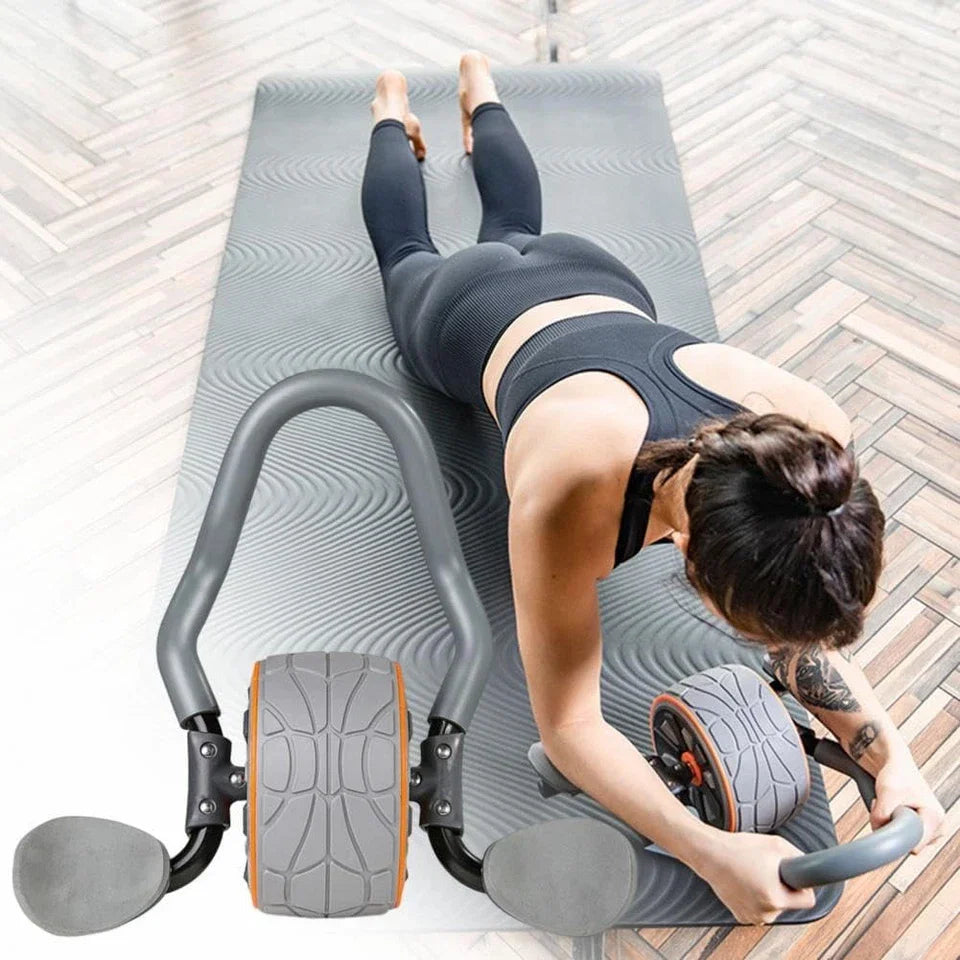 Namxx 4D Ab Roller Wheel with Knee and Elbow Pad Support for Home Fitness