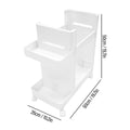 ABS Yoga Mat Storage Rack Fitness Equipment yoga wheels Organizer w/Wheel New